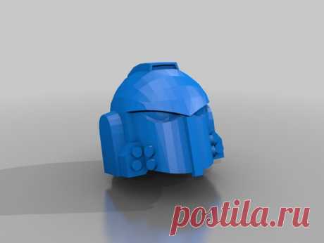 SM Mk3 Helmet by Jace1969 An old file from my Pepakura making days that I discovered in Pepakura Designer you can export to .OBJ and in "Windows 10 3DBuilder or 123Design" export to .STL. Unfortunately I don't have the skills yet to improve further on the model, but maybe someone out there would like to tidy it up. Please upload it back as a remix if you do take the time to clean it up.
Please note this was originally uploaded to the net as a free down load. So I cant take...