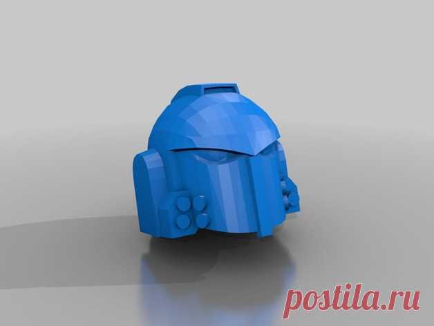 SM Mk3 Helmet by Jace1969 An old file from my Pepakura making days that I discovered in Pepakura Designer you can export to .OBJ and in 