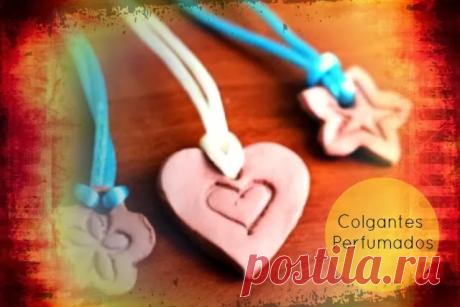 Como hacer Colgantes Perfumados. Tutorial - enrHedando