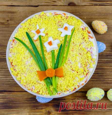 Салат из яиц - готовится быстро и просто, а вкуснятина необыкновенная