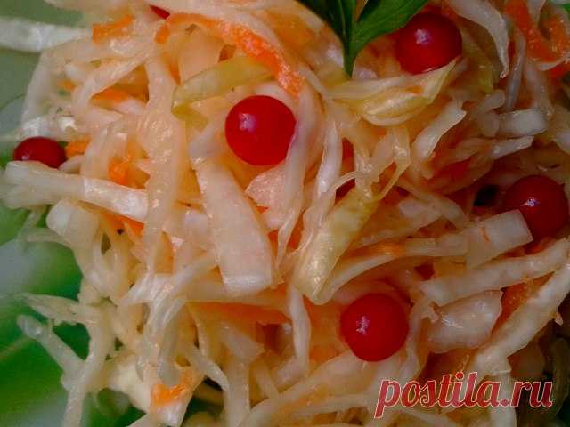 Квашеная капуста в собственном соку (без сахара)