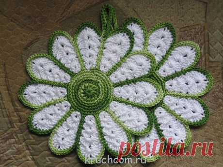 Схемы вязания прихватки крючком - бесплатные схемы и описания : Kruchcom.ru