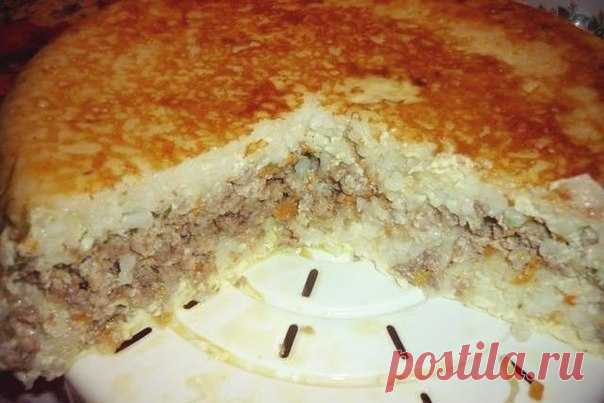 Интересные новости     Рисовая запеканка с мясом