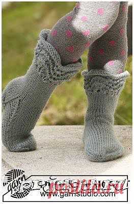 Вязание детских носков спицами для чулочного вязания
(носки, следки, носочки)