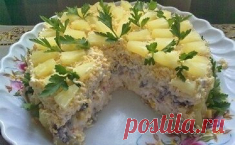 Отличные салаты для прекрасных людей - Рецепты вкусных и простых салатов