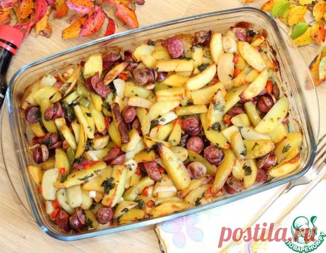 Картофель по-охотничьи в духовке – кулинарный рецепт