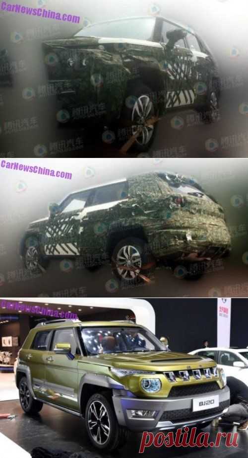 Китайская Beijing Auto готовит ретрокроссовер