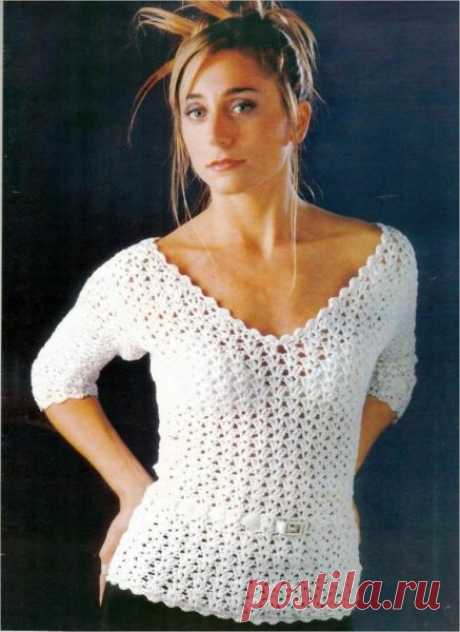 Blouse crochet