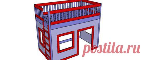 Игрушечный домик своими руками