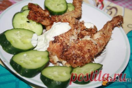 Лягушачьи лапки в кокосовой стружке рецепт приготовления