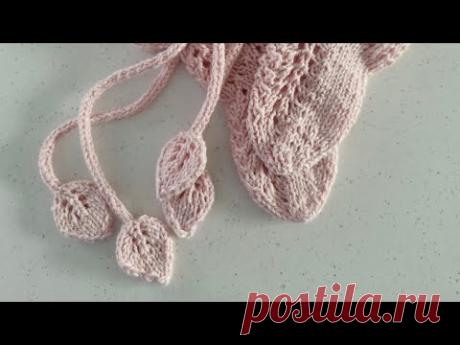 Ажурные носочки. Лепестки
