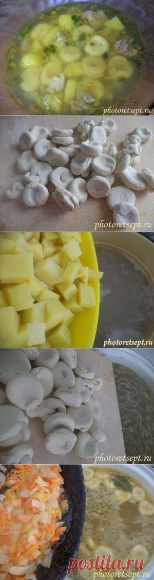 Суп с клёцками (галушками)