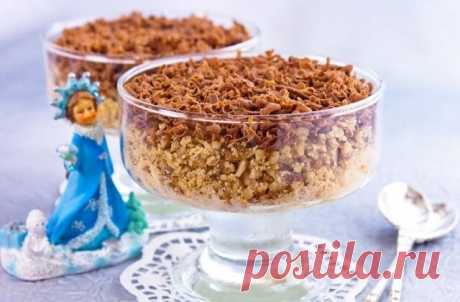 Десерт морозко

Мороженое можно подать отличным способом, когда оно будет сочетаться с орехами и шоколадом.

Продукты

1. мороженое 100 грамм
2. печенье 50 грамм
3. орехи 50 грамм
4. шоколад 50 грамм

Приготовление

Итак, нам нужно красиво украсить и подать мороженое, чтобы в итоге угощение смотрелось как десерт. Итак, любое сахарное или песочное печенье крошим руками очень мелкими частями. После пока выкладываем его в тарелку. Также нужно перебрать орехи. Выкладываем их н...