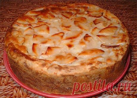 Яблочный пирог, рецепт пирога с яблоками / Простые рецепты