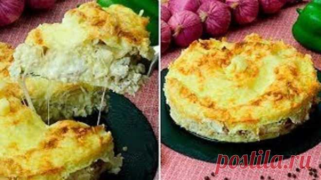 Полный восторг! Вкусная, ароматная и сытная запеканка с насыщенным сливочны