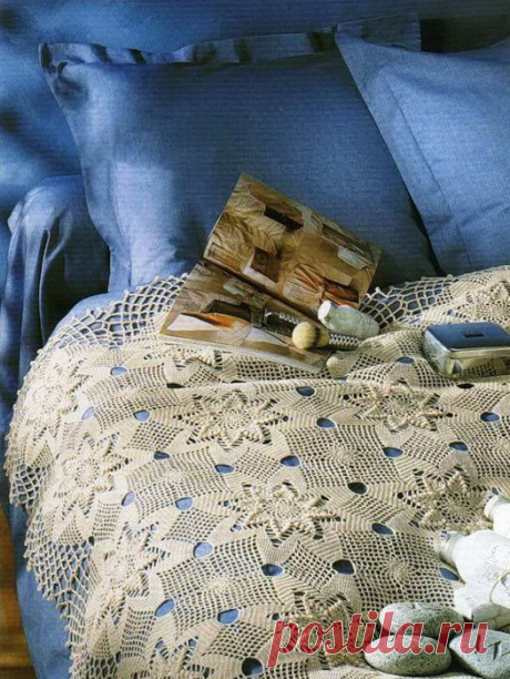 АЖУРНЫЕ ПОКРЫВАЛА... филеечка... со схемами...