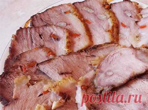 Сочная домашняя буженина