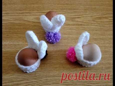 Crochet Easter Egg Cozy Part 1/2   كروشيه سبت صغيرللبيض الجزء ٢/١