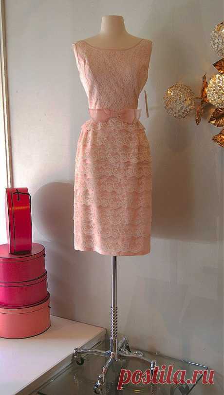 60s Dress // Vintage 1960's Cute Cupcake Party Dress