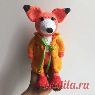 Лисичка амигуруми. Схемы и описания для вязания игрушек крючком! Бесплатный мастер-класс от Ксении Игошиной по вязанию лисички крючком. Высота вязаной лисы примерно 20-22 см. В описании отсутствует схема для вязания…
