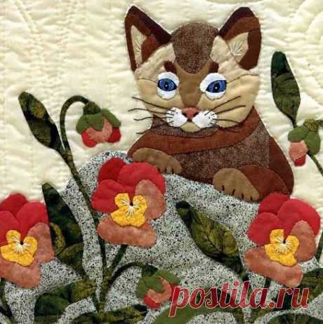 Квилт с кошками