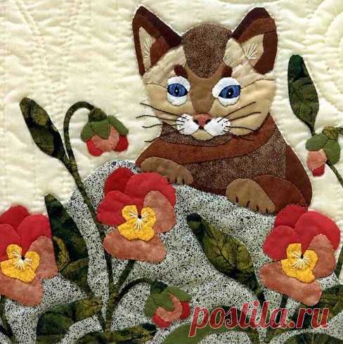 Квилт с кошками