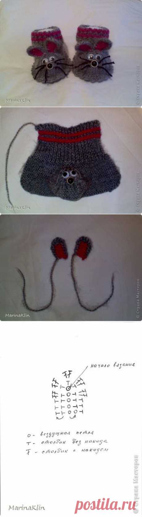 МК пинетки &quot;Мышки&quot; | Страна Мастеров