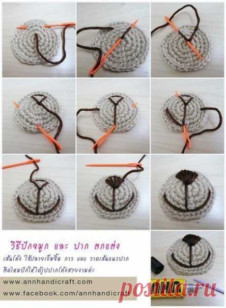 Учимся вышивать носики

#детали_игрушке@knit_toyss, #игрушки@knit_toyss

Вышивка носика игрушке