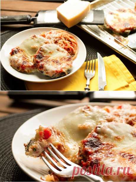 Как приготовить блюдо &quot;запеченные баклажаны-пармезан&quot; - рецепт, ингридиенты и фотографии | sloosh