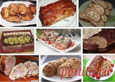 Мясной рулет