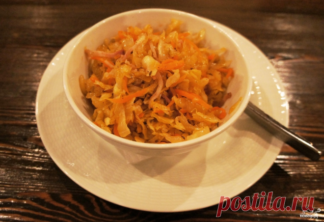 Тушеная капуста по-баварски - пошаговый кулинарный рецепт с фото на Повар.ру