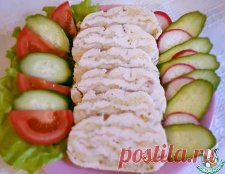 Ленивый куриный рулет с сыром – кулинарный рецепт
