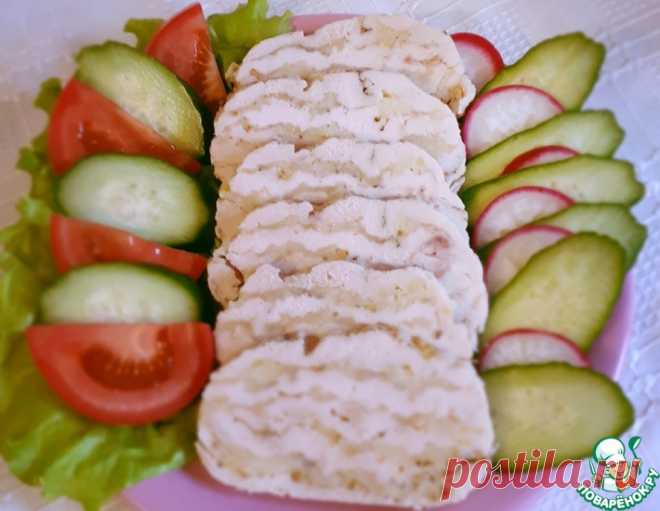 Ленивый куриный рулет с сыром – кулинарный рецепт