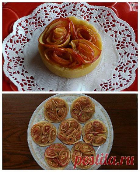 Булочки с корицей — яблочный вариант | Четыре вкуса