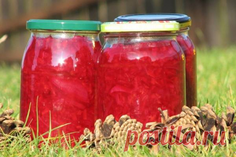 Салат из свеклы и моркови на зиму