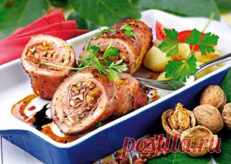 Изысканный мясной рулет