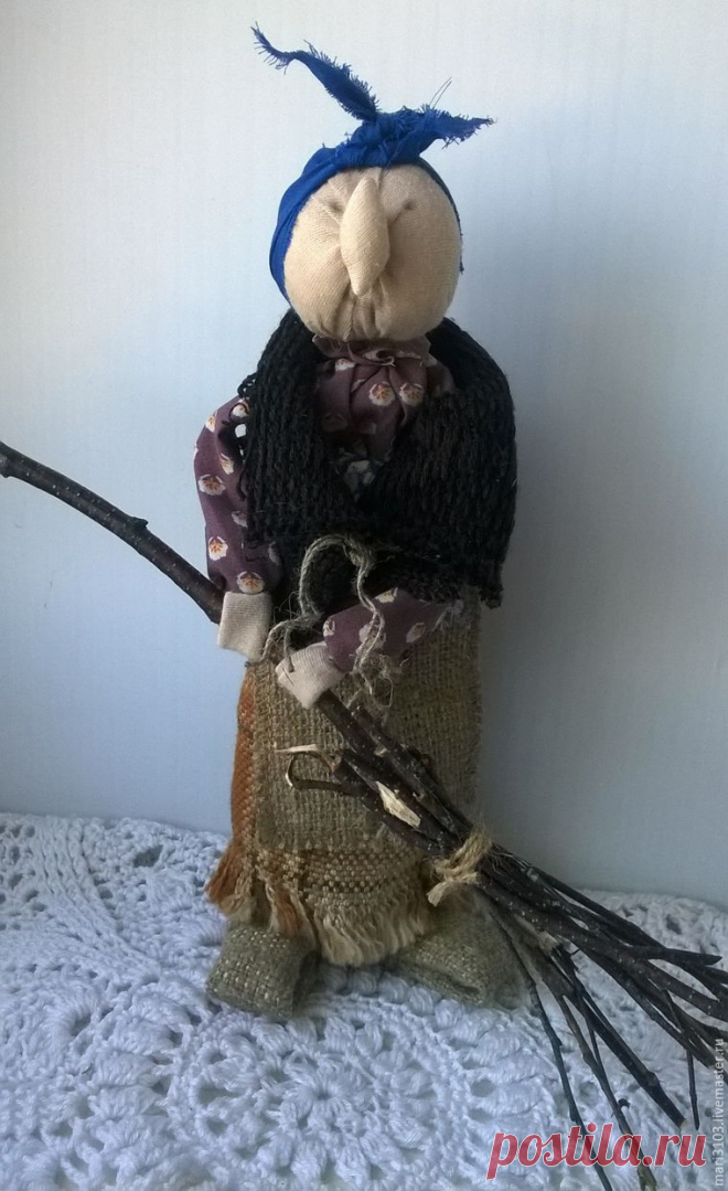 Мастерим Бабу Ягу для порядка в доме - Ярмарка Мастеров - ручная работа, handmade