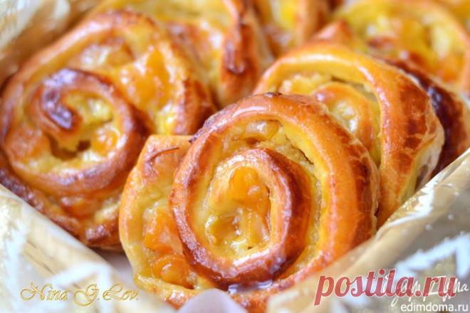 Изумительные ванильные французские булочки (Pain aux raisins) | Кулинарные рецепты от «Едим дома!»