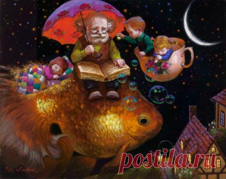 «Ожившие сказки»: философско-символические картины Виктора Низовцева