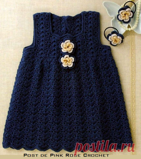 Dress Model Jumper Baby store yarn beautiful Crochet - Crochet patterns free