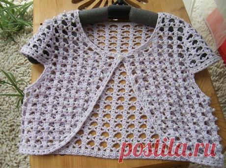 Болерошка с бусинками.