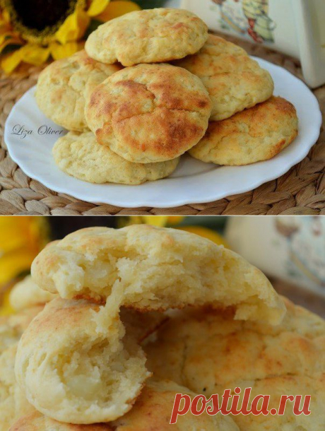 Быстрые сладкие картофельные пышки