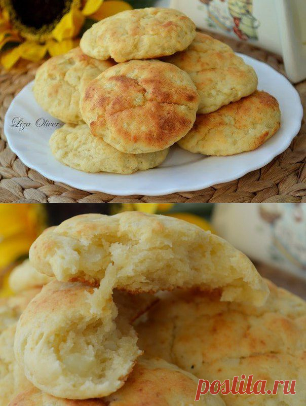Быстрые сладкие картофельные пышки