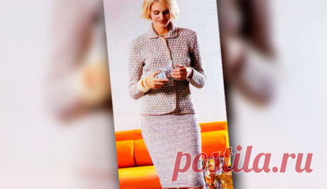 Костюм в стиле Шанель | Loveknitting.ru