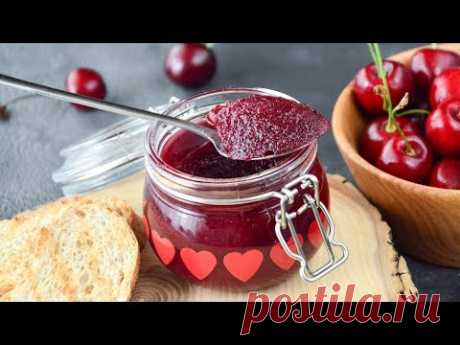 Густой ДЖЕМ за 10 минут ☆ ВАРЕНЬЕ из ВИШНИ на зиму