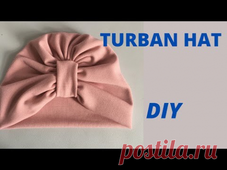 EASY TURBAN SEWING | TURBAN HAT|| NO SEWING MATCHINE || SIMPLE TURBAN HAT