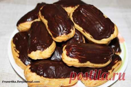 Готовим вкусные домашние Эклеры