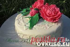 Торт - суфле "Мендально-клубничный" - Простые рецепты Овкусе.ру