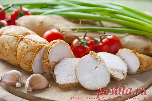 Куриная пастрома.
