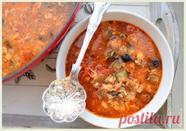 Вкусный обед из одного блюда… Рыбная солянка — Вкусные рецепты